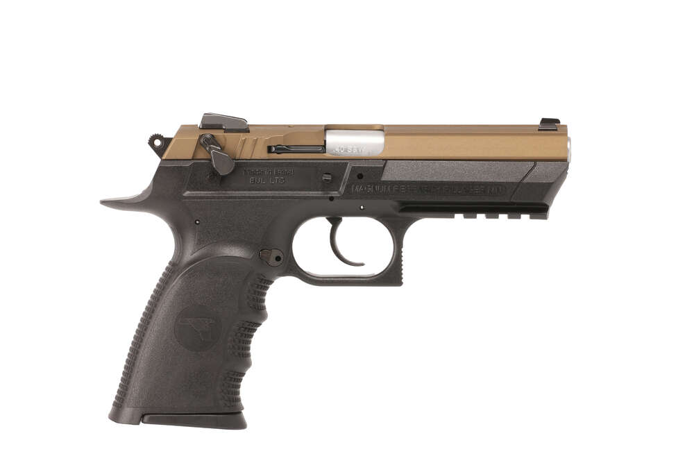 Handguns Magnum Research Baby Eagle III Full Size 40S&W BE III FULL 40SW BURNT BRONZE • FULL SIZE | TACTICAL RAIL